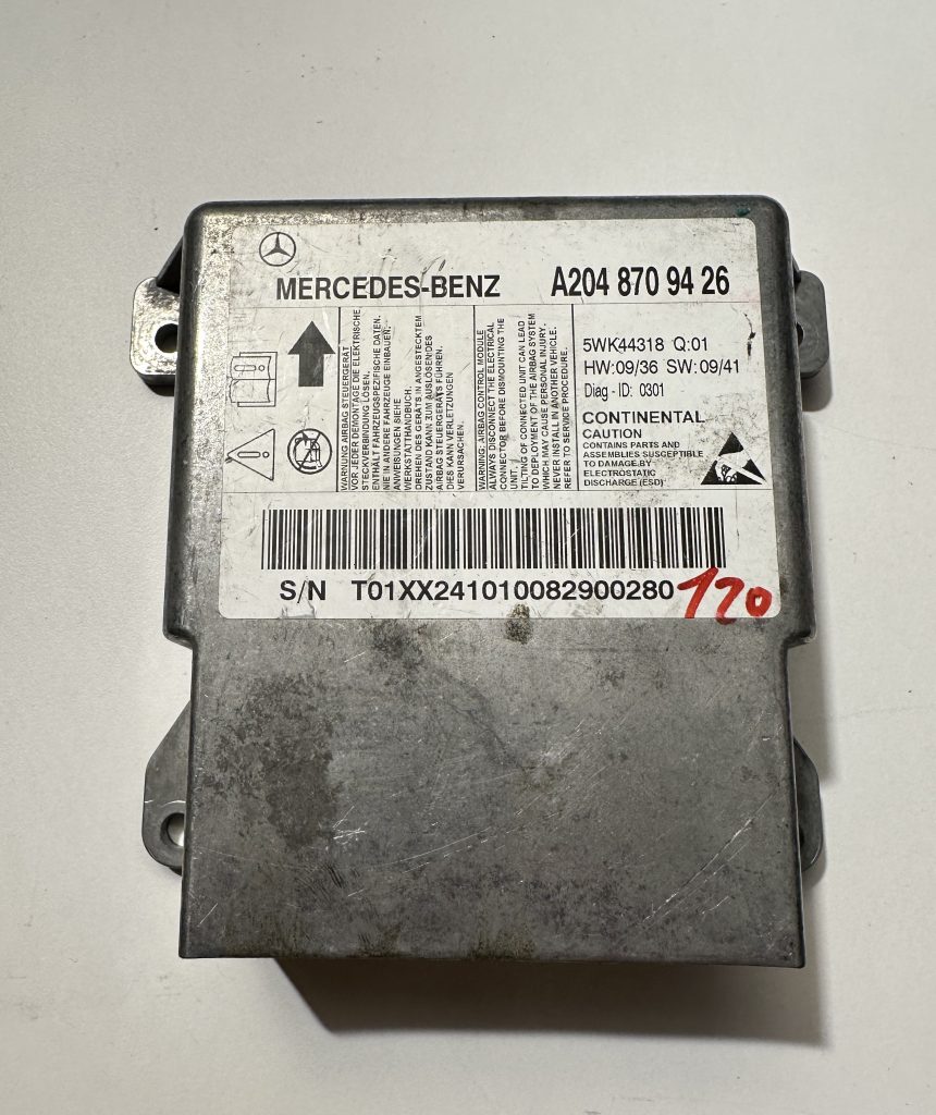 W204 C CLASS AİRBAG BEYNİ